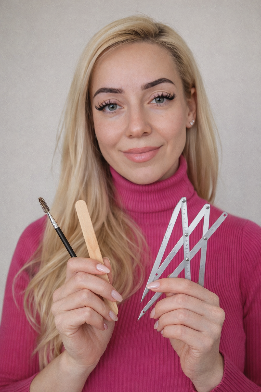 kulmu- ja ripsmetehnik , KULMUDE MÕÕTMINE, OONESTAMINE, VÄRVIMINE