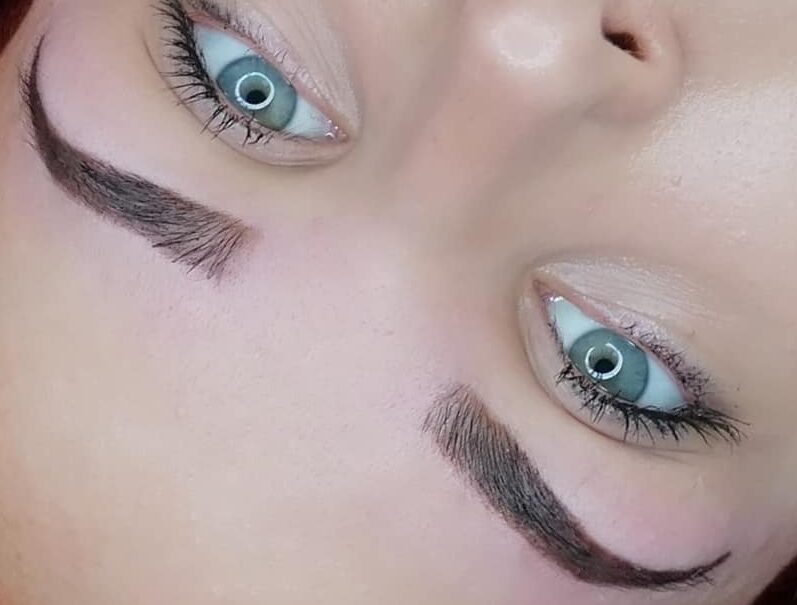 Kulmu- ja ripsmetehnik. Henna, henna värvimine, henna kulmud