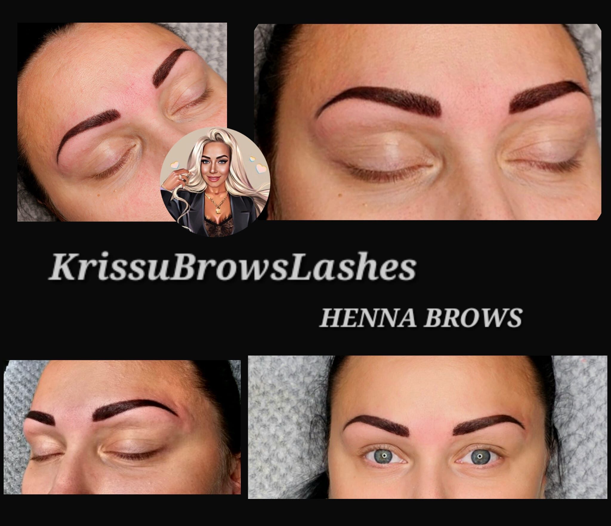 henna, kulmude värvimine, hooldus